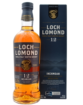 Inchmoan 12 år Peated Loch Lomond Single Highland Malt Scotch Whisky 46%