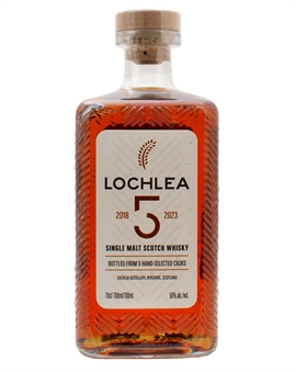 Lochlea 2018/2023 5 Years Old Limited Edition Single Lowland Malt Scotch Whisky 70 cl 50%