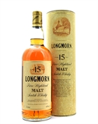 Longmorn 15 years Old Version Pure Highland Malt Scotch Whisky 100 cl 43%.