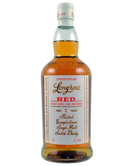 Longrow 7 year old RED 2024 Single Campbeltown Malt Whisky 57,1%