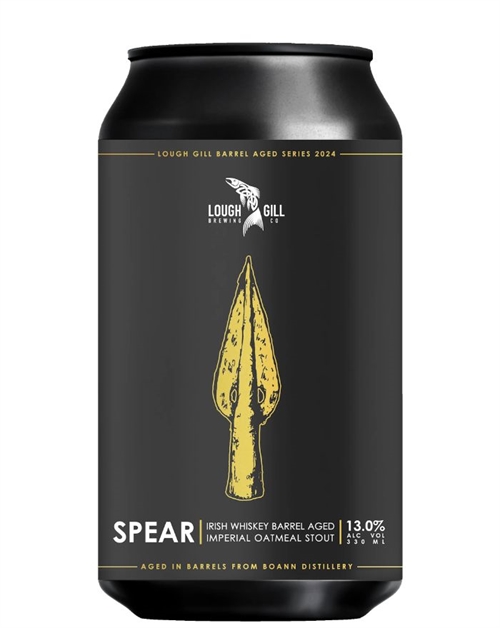 Lough Gill Spear Barrel Aged Series 2024 Irish Imperial Oatmeal Stout Special Beer Can 330 ml 13%