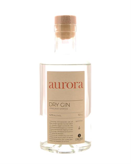 Lowlands Aurora Handcrafted Danish London Dry Gin 50 cl 42