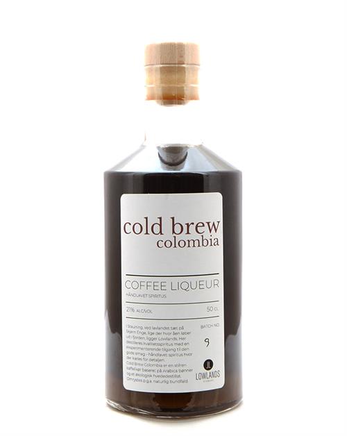 Lowlands Cold Brew Colombia Coffee Liqueur Coffee Liqueur 50 cl 21%