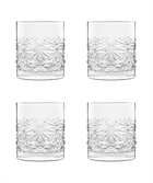 Luigi Bormioli Mixology Textures D.O.F. Water glass/Whisky glass 38 cl 4 pcs.