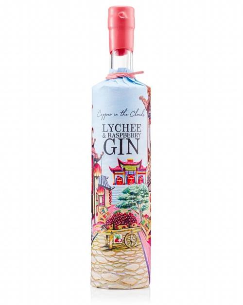 Copper In The Clouds Lychee and Raspberry Gin 70 cl 40%