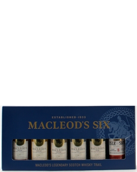 Macleod Six Miniature Regional Malts Scotch Whisky 6x5 cl 40%