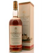 Macallan 10 years old Cask Strength Old Version Single Highland Malt Scotch Whisky 100 cl 58,8%