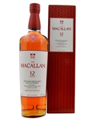 Macallan 12 Year Old Sherry Oak Collection Highland Single Malt Scotch Whisky 70 cl 40%