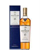 Macallan 15 years Double Cask Single Speyside Malt Whisky 70 cl 43%