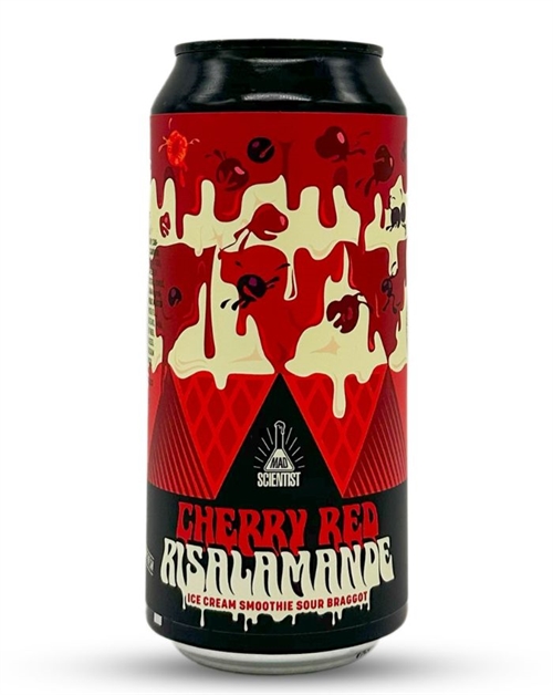 Mad Scientist Cherry Red Risalamande Canned Beer Sour Pastry 44 cl 5.1%