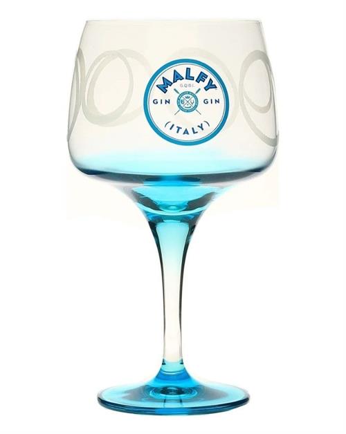 Malfy Goblet Glass on a stem is perfect for Gin and Tonic