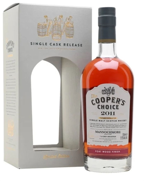 Mannochmore 2011/2023 Coopers Choice 11 year old Speyside Single Malt Scotch Whisky 70 cl 51,5%