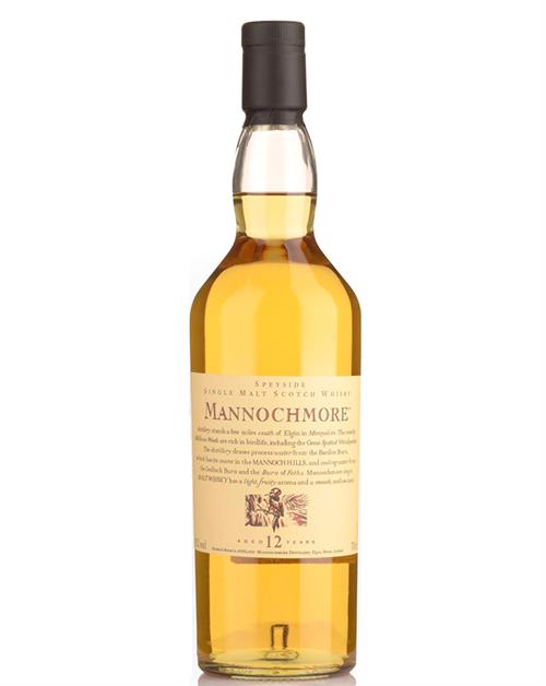 Mannochmore 12 year old Flora & Fauna Single Speyside Malt Whisky 43%