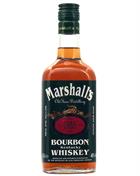 Marshalls Bourbon Whiskey Kentucky Bourbon Whiskey 40%