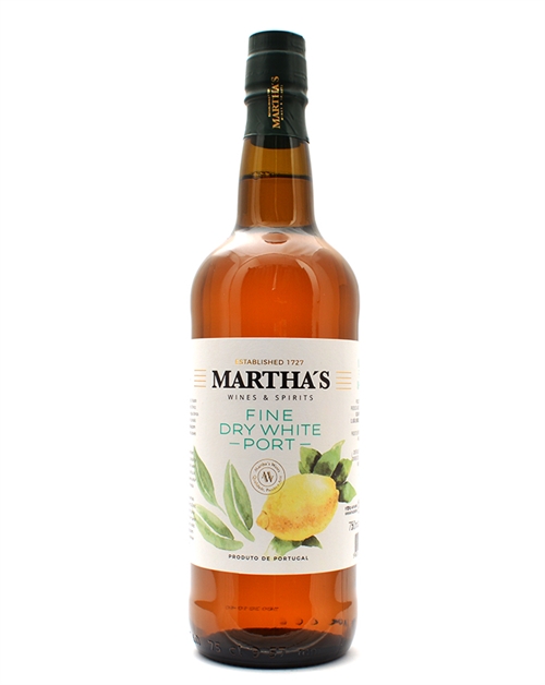 Marthas Fine Dry White Port Wine 75 cl 20.5%