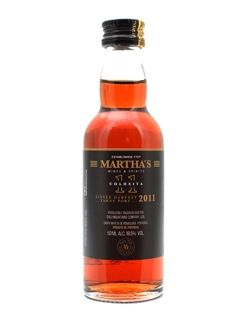 Marthas Miniature Colheita 2011 Single Harvest Tawny Port Wine 5 cl 19.5%