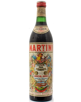 Martini Rosso Vino Vermouth Old Version 5 Italy 70 cl