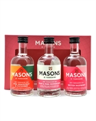 Masons Miniature Giftbox The Perfect Tasting Trio Dry Yorkshire Gin 3x5 cl 42%