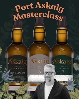 Masterclass Elixir Distillers Port Askaig 4:00 PM Sydbank Arena March 1, 2025 PRINT YOUR OWN TICKET