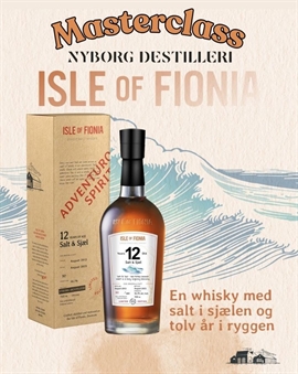 Masterclass Nyborg distillery 1.30 PM Sydbank Arena 7. march 2026 PRINT YOUR TICKET