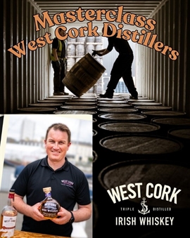 Masterclass West Cork Distillers 1.30 PM Sydbank Arena 7. march 2026 PRINT YOUR TICKET