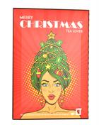 Merry Christmas The Tea Lover Postcard