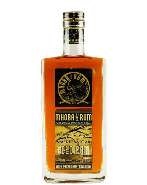Mhoba American Oak Aged Pure Single South Africa Rum