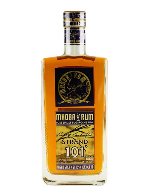 Mhoba Strand 101 Pure Single South Africa Rum 70 cl 58%