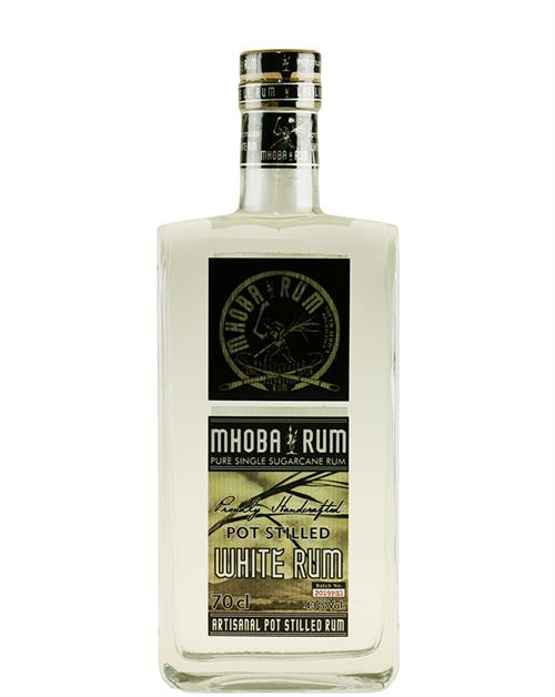 Mhoba White Pot Stilled Pure Single White Rum South Africa 70 cl 43