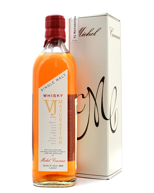 Michel Couvreur 2011/2021 VJ Maturation 10 years old Single Malt Whisky 50 cl 48%