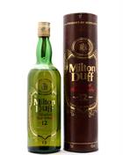 Miltonduff 12 year old Glenlivet Malt Whisky 43%