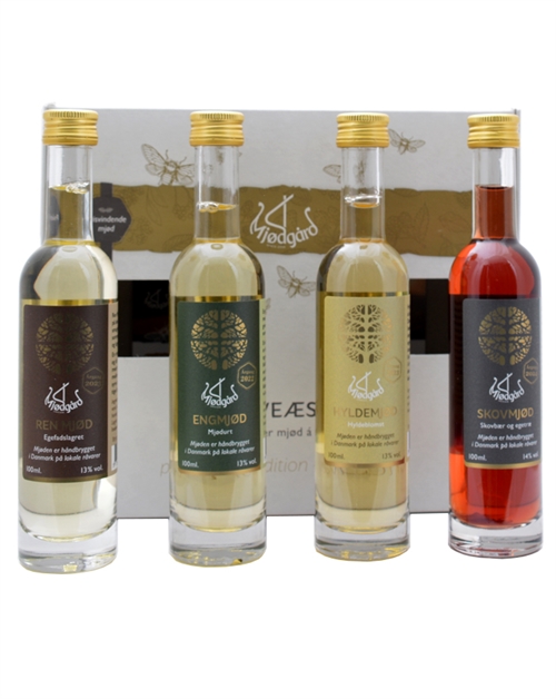 Mjødgård Giftbox Danish Mead 4x10 cl 13-14%