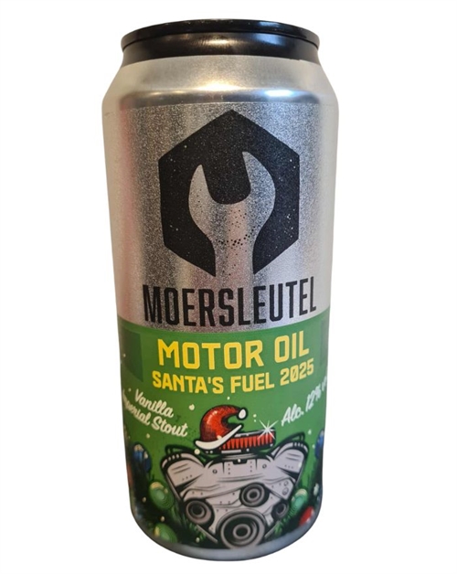 Moersleutel Factory Motor Oil Santa’s Fuel 2025 beer 44 cl 12%