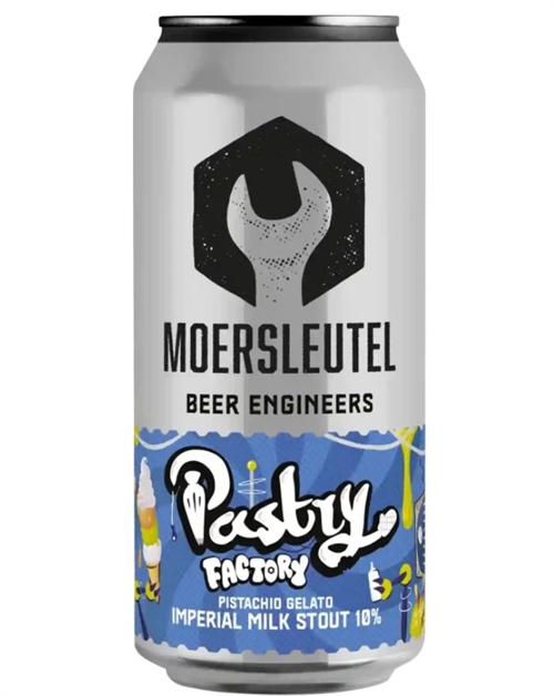 Moersleutel Pistachio Gelato Pastry Imperial Milk Stout Can 44 cl 10%
