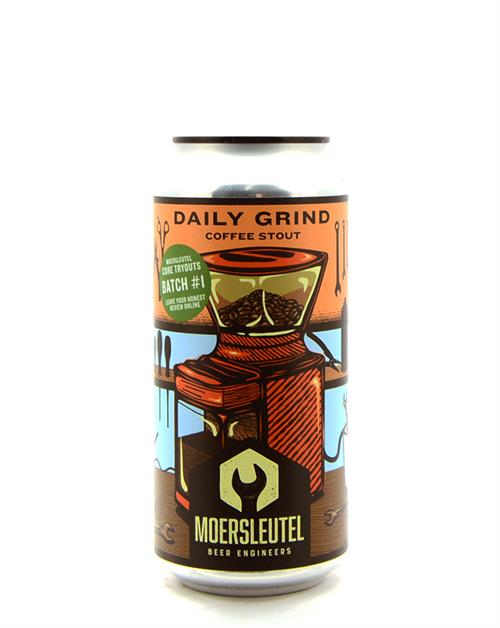 Moersleutel Batch 1 Daily Grind Coffee Stout 44 cl 6%