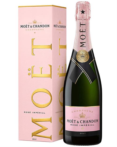 Moët & Chandon Rosé Impérial French Champagne 75 cl 12% 12%.