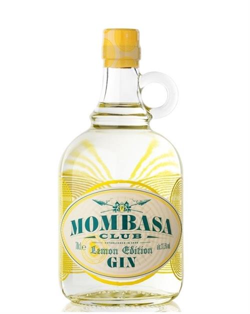 Mombasa Club Lemon Edition Gin 70 centiliters and 37.5 percent alcohol