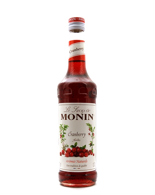 Monin Cranberry Syrup French Liqueur 70 cl