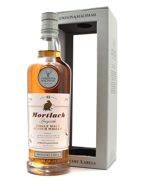 Mortlach Gordon & MacPhail 15 years old Distillery Labels Speyside Single Malt Scotch Whisky 70 46%