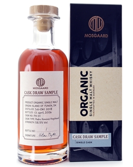 Mosgaard 8 yr Whisky.dk 2026 PX Cask Single Malt Dansk Whisky 50 cl 58,5%