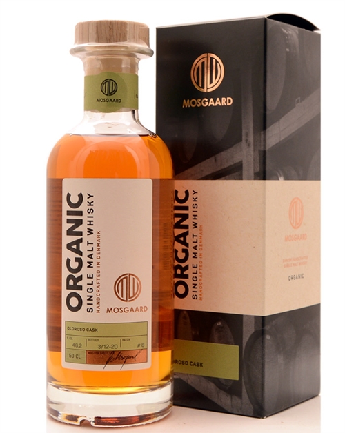 Mosgaard Edition No 8 Oloroso Cask Organic Single Malt Danish Whisky 50 cl 46.2%