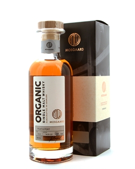 Mosgaard Single Cask Peat & Port 98/98 Organic Single Malt Danish Whisky 50 cl 58.2%