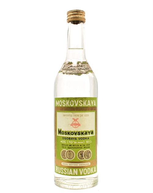 Moskovskaya Russian Osobaya Vodka 50 cl 40%