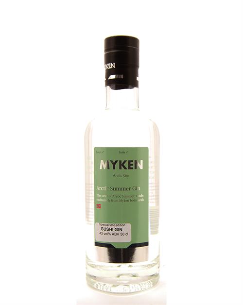 Myken Distillery Arktisk Sommergin "Special test edition Sushi" Norwegian Gin 50 cl 43%