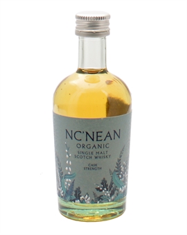 Ncnean Miniature Cask Strength Organic Highland Single Malt Scotch Whisky 59%