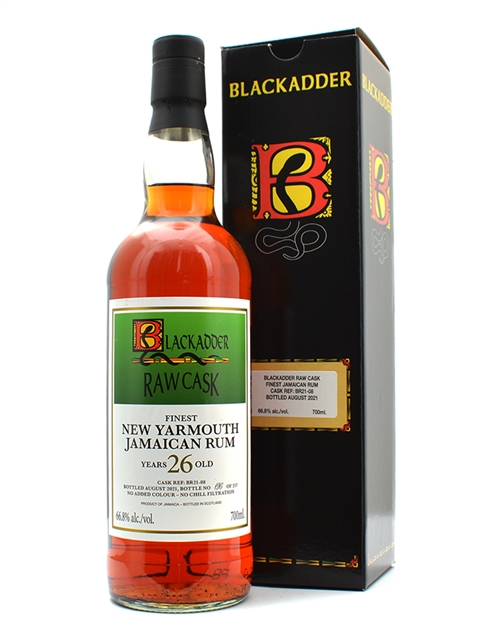 New Yarmouth 1994/2021 Blackadder Raw Cask 26 years old Finest Jamaican Rum 70 cl 66.8%