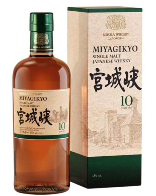 Nikka Miyagikyo 10 years old Single Malt Japanese Whisky 70 cl 45%