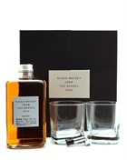 Nikka From The Barrel Gift set with 2 glasses and pourer Blended Japanese Whisky 50 cl 51.4%