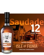 Isle of Fionia Saudade 12 yr Adventurous Spirit Nyborg Distillery Organic Single Malt Danish Whisky 52%