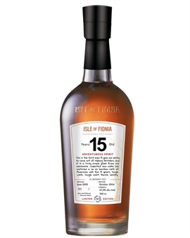 Isle of Fionia Adventurous Spirit 15 yr Nyborg Distillery Organic Single Malt Danish Whisky 47,3%